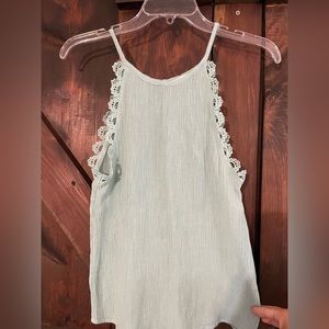 Boutique teal tank